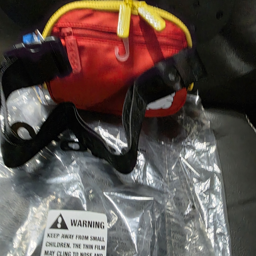 Disney X Crocs Mickey  Belt Bag in Red and Black NWT - Picture 4 of 16